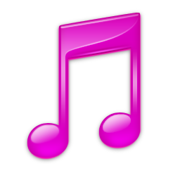 Pink iTunes Icon 256x256 png